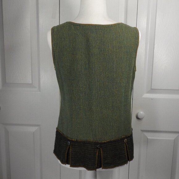 tribe OAK Hand Woven 2 Piece Top & Jacket S - Picture 5 of 15